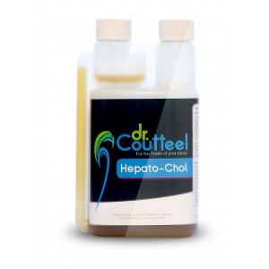 Hepatochol - Doplnok na podporu látkovej premeny  vtákov a ich  mláďat 250 ml MIN. TRVANLIVOSŤ DO 04/2023